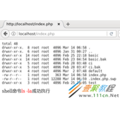 PHP执行普通shell命令流程代码解析