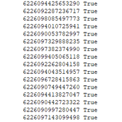 python银行卡号码校验Luhn模10算法代码示例