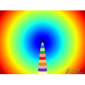 使用Python NumPy库绘制渐变图案代码示例