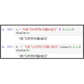 python格式化输出%s与format()代码用法对比