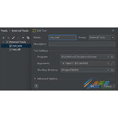 pycharm+robot开发及配置代码示例
