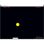 pygame实现滑块接小球游戏代码示例