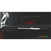 python for循环内输出和外输出方式方法