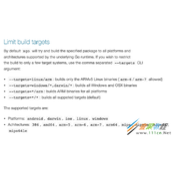 Golang如何交叉编译各个平台的二进制文件详解