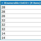asp.net中linq查本集合中不包含于另一个集合的元素