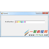asp.net中RichTextBox控件添加指定颜色文本例子