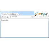 ASP.NET MVC3视图占位符RenderSection使用示例