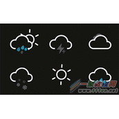 纯CSS制作带动画的天气图标