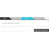 jquery+CSS text-transform 属性实现切换选项卡效果