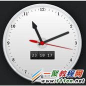 利用CSS3制作动态时钟特效代码