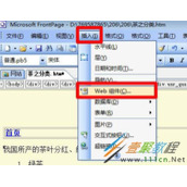 FrontPage网页中如何插入视频 FrontPage网页中插入视频方法
