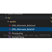 在vue中更换字体,本地存储字体非引用在线字体库的方法