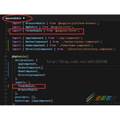 解决angular2在双向数据绑定时[(ngModel)]无法使用的问题