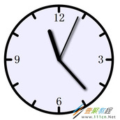 js+SVG实现动态时钟效果