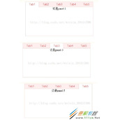 js实现鼠标单击Tab表单切换效果