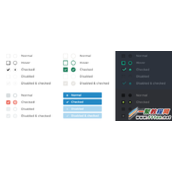 html表单美化插件iCheck自定义美化复选框和单选按钮例子
