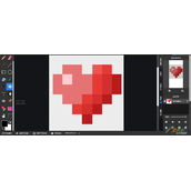 Canvas绘制像素风图片代码示例