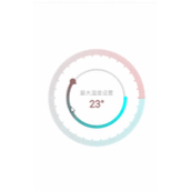 自定义View系列之kotlin绘制手势设置温度控件的方法