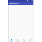 使用RadioButton+Fragment实现底部导航栏效果