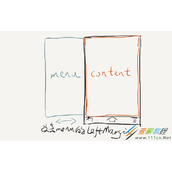 Android仿人人客户端滑动菜单的侧滑菜单效果