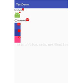 Android实现消息提醒小红点效果