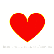 iOS中利用UIBezierPath + CAAnimation实现心跳动画效果