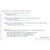 android之视频播放系统VideoView和自定义VideoView控件的应用