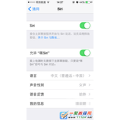 苹果iphone自定义Siri声音的教程