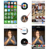 iphone6拍照技巧:一键修复红眼照片