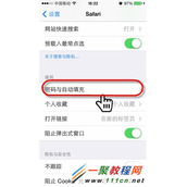 iphone6 怎么查看/删除Safari保存的网站密码?