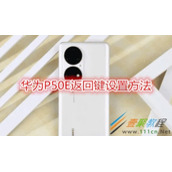 华为P50E返回键怎么设置 华为P50E返回键设置方法