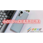 小米12Pro来电秀怎么开启 小米12Pro来电秀开启方法