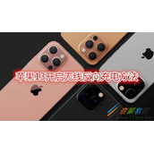 苹果13怎么开启无线反向充电 苹果13开启无线反向充电方法