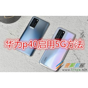 华为p40如何启用5G 华为p40启用5G方法