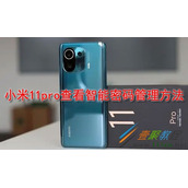 小米11pro如何查看智能密码管理 小米11pro查看智能密码管理方法