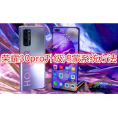 荣耀30pro怎么升级鸿蒙系统 荣耀30pro升级鸿蒙系统方法