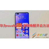 华为nova9pro电源键唤醒如何开启 华为nova9pro电源键唤醒开启方法