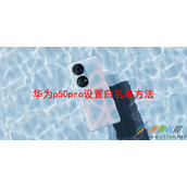 华为p50pro如何设置白名单 华为p50pro设置白名单方法