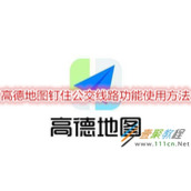 高德地图钉住公交线路功能怎么用 高德地图钉住公交线路功能使用方法