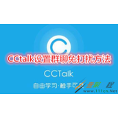 CCtalk怎么设置群聊免打扰 CCtalk设置群聊免打扰方法