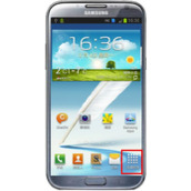 三星N7102/SCH-N719手电筒如何使用