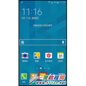 三星GALAXY ALPHA编辑信息时怎么快速切换为手写输入?(G8508S)