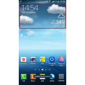 Galaxy MEGA天气无法自动更新,如何解决?(I9200,I9208,P729)
