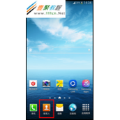 Galaxy MEGA如何设置关机闹钟?(I9200,I9208)