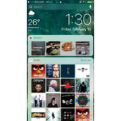 iOS10锁屏界面中如何显示天气