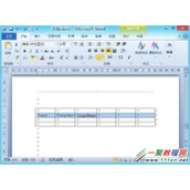 Word 2010文档表格行高度和列宽度的设置