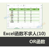 Excel Or函数怎么用 逻辑函数OR用法实例讲解
