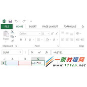 Excel表格自动求积公式