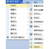 WPS打印功能怎么使用 WPS打印功能使用方法