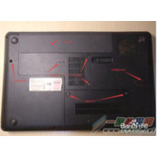 惠普笔记本电脑CQ-42清灰教程